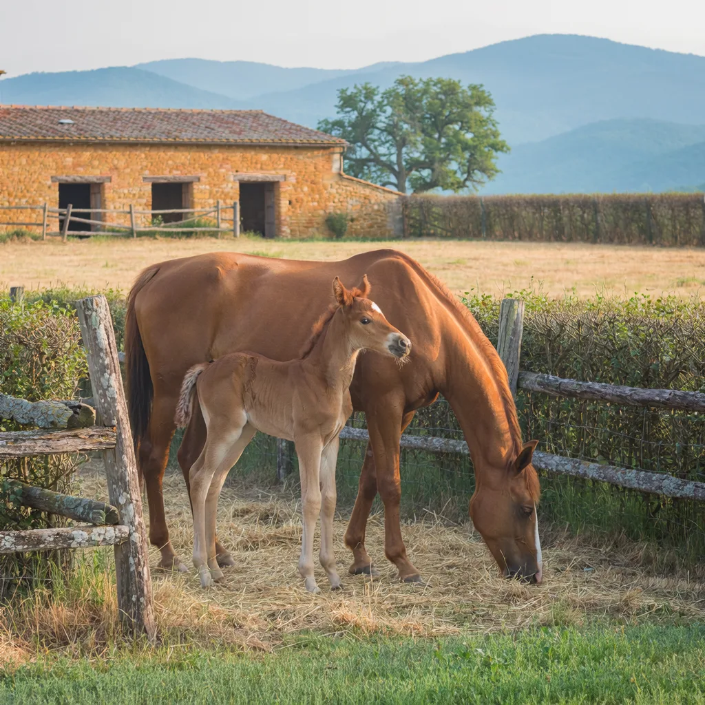 Élevage de chevaux, Les Écuries de l'Octroi, Châteauneuf